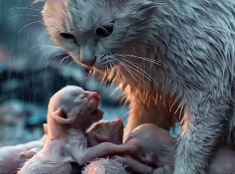 A2324008 Little Lives in Trash Mother Cat Refused (Part 2)