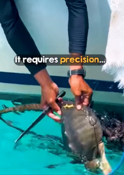 I2003004 Those tiny flaps of joy and gratitude as she’s freed 🥹 (Part 2)