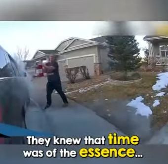 I2303006 Deputy Smashes Into Burning Car to Save Dog Moments Before It’s Too Late (Part 2)