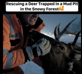 B3004012_Rescuing a Deer trapped in a Mud Pit … PART 2